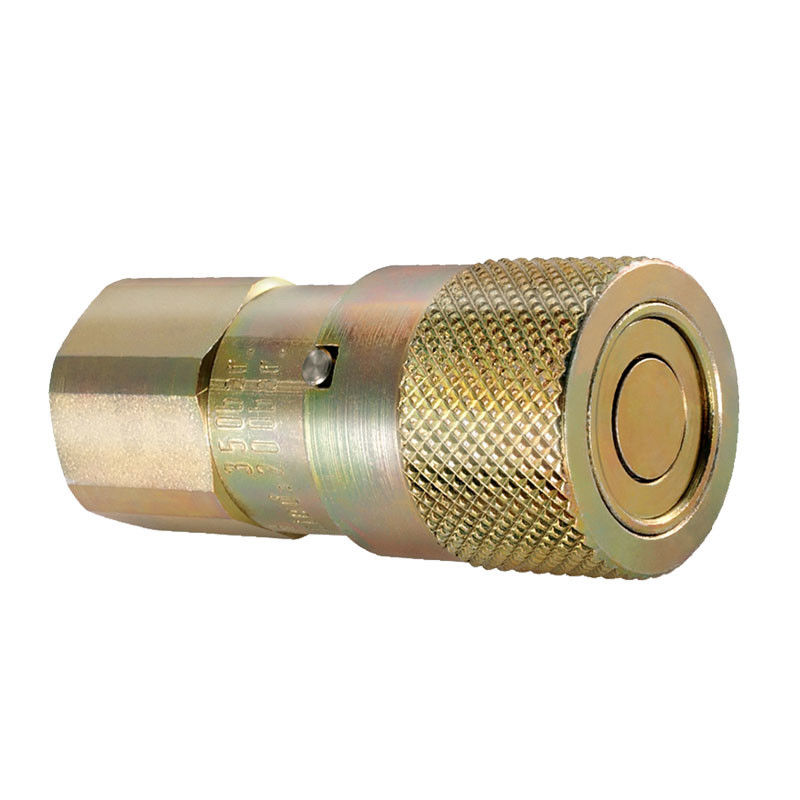 المفاصل السريعة الهيدروليكية من الصلب المطلي بالزنك سلسلة Iso ISO 16028-Cb-Sp-6fn-Qa