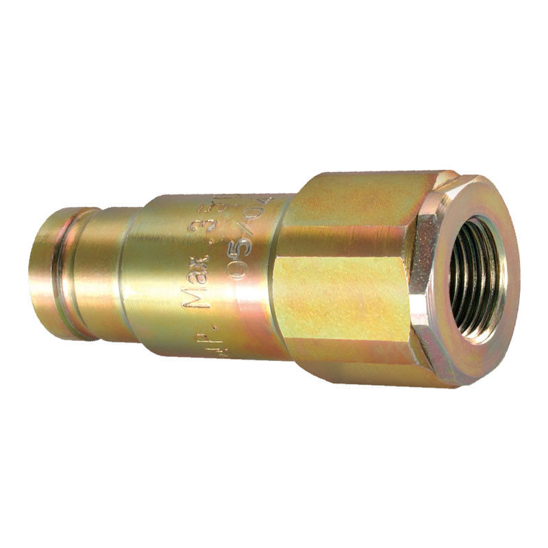 المفاصل السريعة الهيدروليكية من الصلب المطلي بالزنك سلسلة Iso ISO 16028-Cb-Sp-6fn-Qa