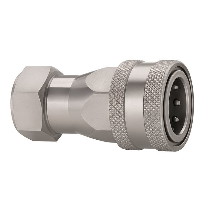 1 بوصة قريبة نوع ISO مقرنة سريعة ، وصلات من الفولاذ المقاوم للصدأ الإصدار السريع