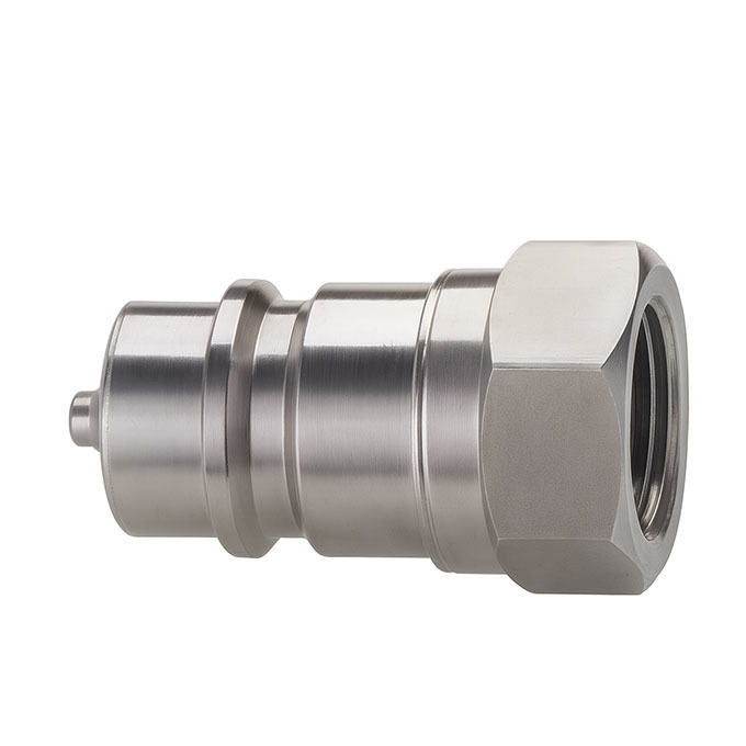 1 بوصة قريبة نوع ISO مقرنة سريعة ، وصلات من الفولاذ المقاوم للصدأ الإصدار السريع