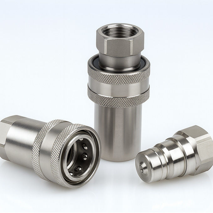 Cb-spm-10f-a-iso-7241-a التوصيل السريع من الفولاذ المقاوم للصدأ مع وصلة بوك 6600